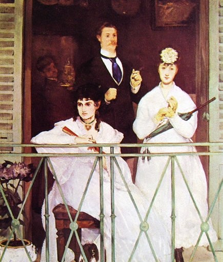Il balcone (Museo d’Orsay) di Edouard Manet,
